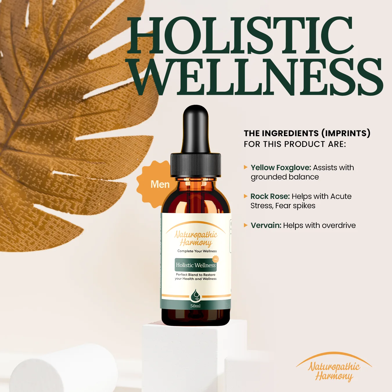 Wellness Men ingredients and usage details